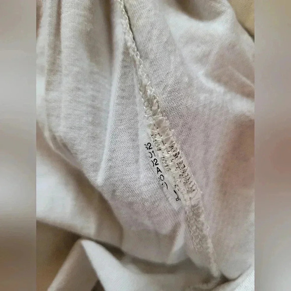 Zara | Beautiful Yellow & Gray T-Shirt with Rolled Sleeves, Size M - Picture 5 of 7